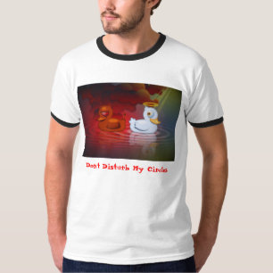 Camiseta Não perturbe meus círculos