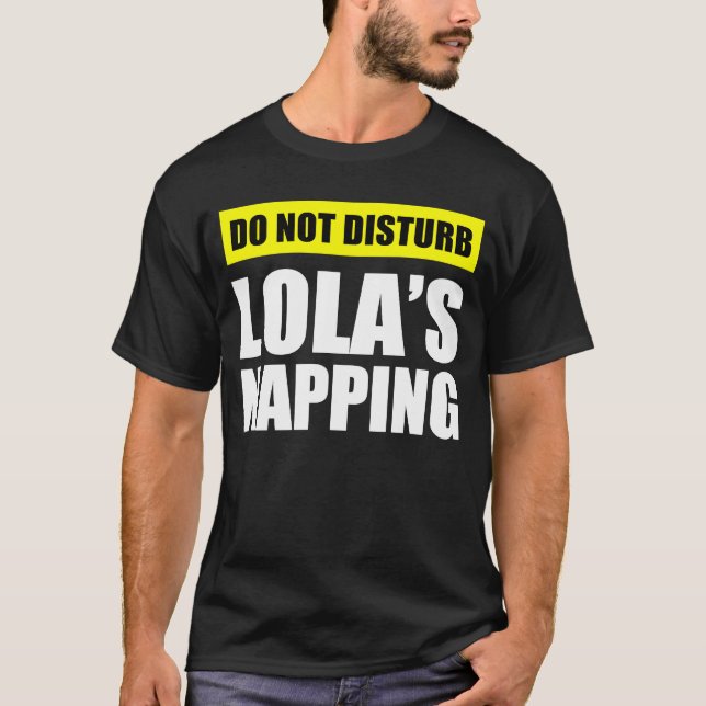 Camiseta Não perturbe o apito de Lola (Frente)