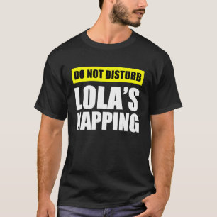 Camiseta Não perturbe o apito de Lola