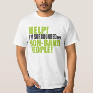 Camiseta Não pessoas da banda