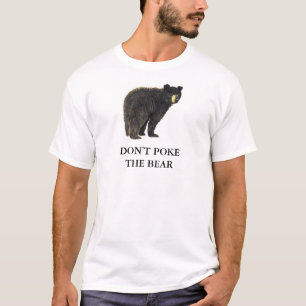 Camiseta Não pique o urso