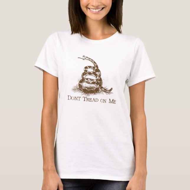 Camiseta Não pise em mim (Frente)
