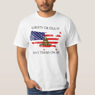 Camiseta Não pise em mim