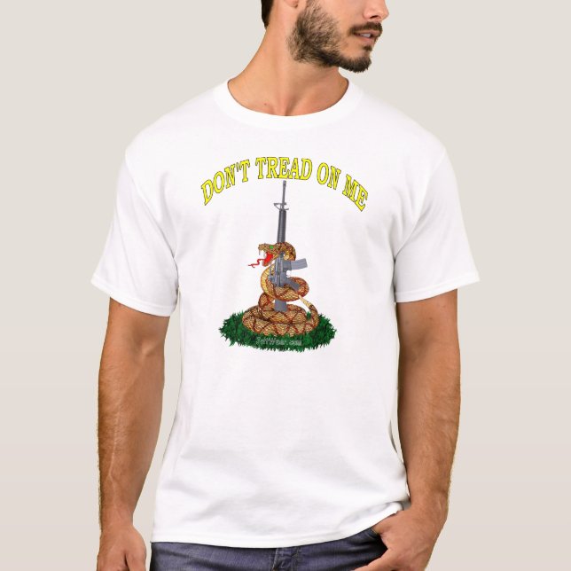 CAMISETA NÃO PISE EM MIM (Frente)