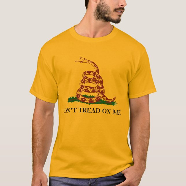 Camiseta Não pise em mim (Frente)