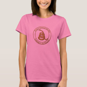 Camiseta Não pise em mim