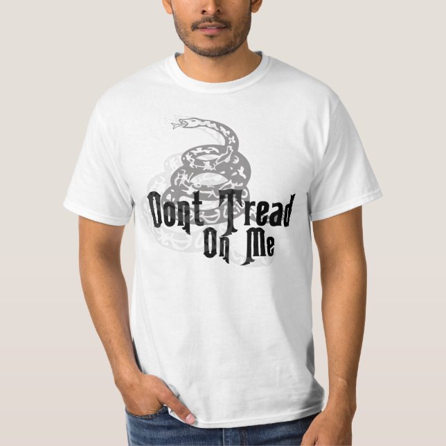 Camiseta Não pise em mim (Frente)