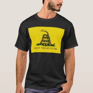 Camiseta NÃO PISE em MIM, a bandeira de Gadsden