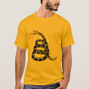 Camiseta Não pise em mim a serpente