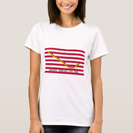 Camiseta Não Pise em Mim Estandarte Naval dos EUA