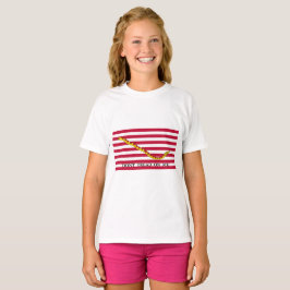Camiseta Não Pise em Mim Jack Naval dos EUA