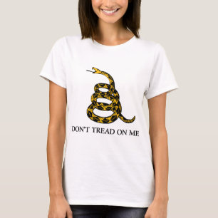 Camiseta não pise em mim - o libertário da bandeira de