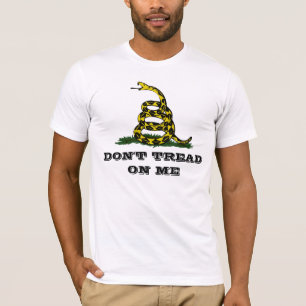 Camiseta Não pise em mim o t-shirt