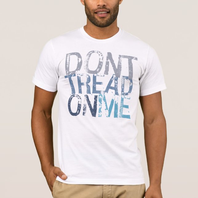 Camiseta Não pise em mim o t-shirt (Frente)