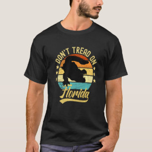Camiseta Não pise no Alligador 1 da Flórida