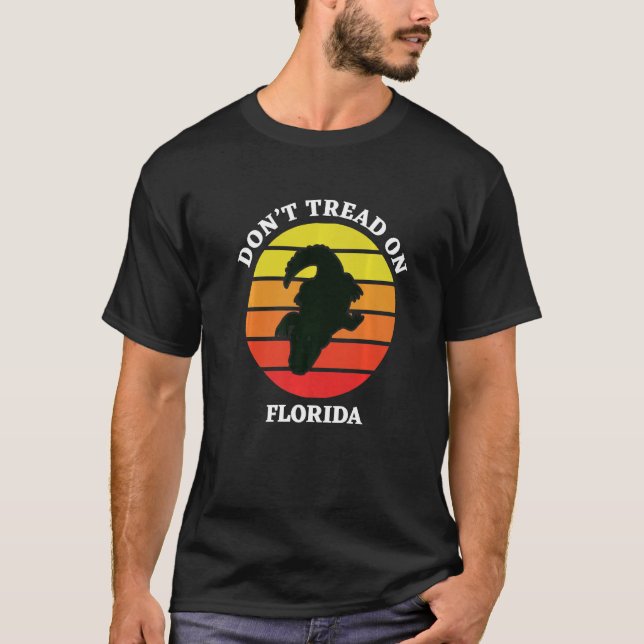 Camiseta Não pise no Governador da Flórida Ron Desantis 2 (Frente)