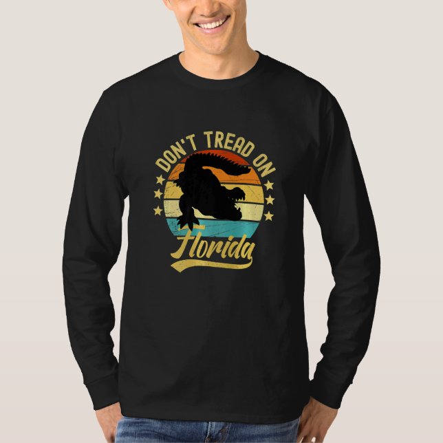 Camiseta Não pise no jacaré da Flórida (Frente)