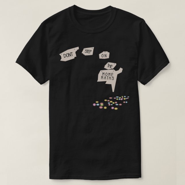 Camiseta Não pise nos raios da múmia (Frente do Design)