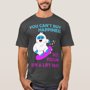 Camiseta Não Pode Comprar Feliz, Mas Levante A Neve De Snow