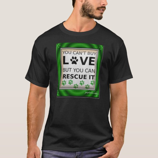Camiseta Não pode comprar o T do amor (Frente)