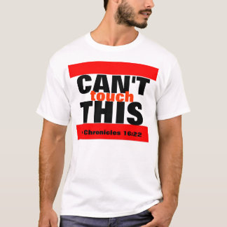 Camiseta Não pode tocar neste T