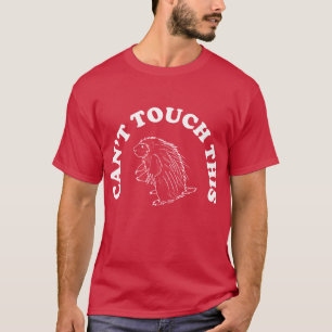 Camiseta Não pode tocar neste t-shirt do porco-