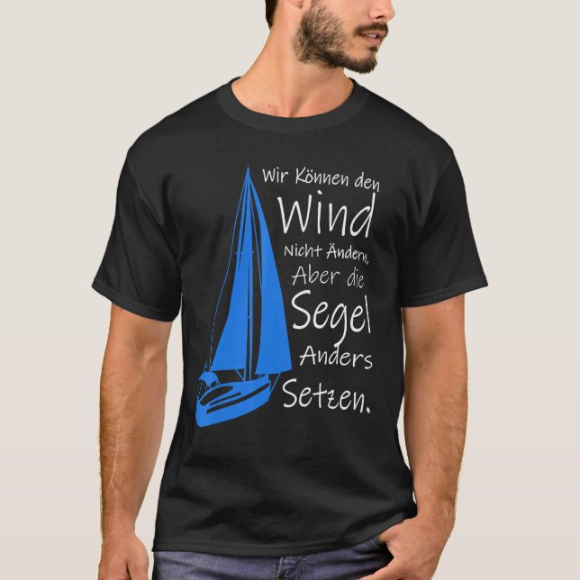 Camiseta Não Podemos Mudar O Conjunto De Velas Eólicas Dize (Frente)