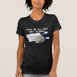 Camiseta Não podemos nós todos apenas obter avante?