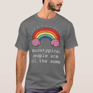 Camiseta Não podemos ser todos autistas da neurodiversidade