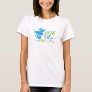Camiseta não podes amar comprar, mas podes resgatá-lo