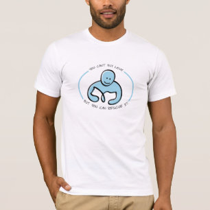 Camiseta não podes amar comprar, mas podes resgatá-lo