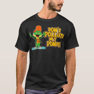 Camiseta Não polua meus pôneis, cig em 80s PSA