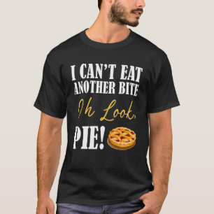Camiseta Não posso comer outra mordida.