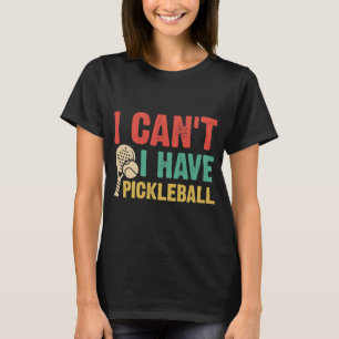 Camiseta Não posso comer picleball