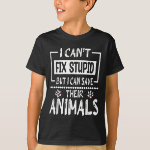 Camiseta Não posso consertar o Stud, mas posso salvar os an