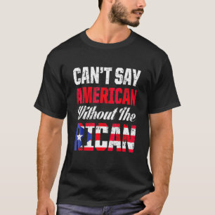 Camiseta Não Posso Dizer Americano Sem A Ilha Rican Porto R