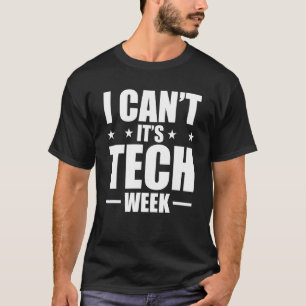 Camiseta Não posso, é a equipe de Palcos técnicos do Teatro