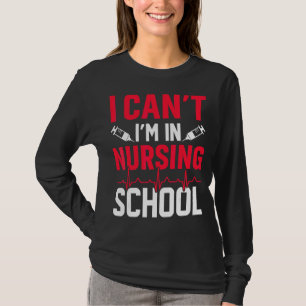 Camiseta Não posso estar no dia da enfermeira feliz