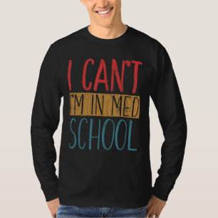 Camiseta Não posso estar no Graphi dos Estudantes de Medici