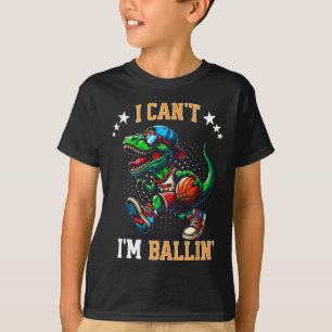 Camiseta Não Posso Estou Desenhando Esqueleto Dinossauro T 