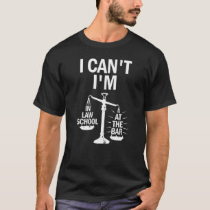Camiseta Não Posso Estou No Bar Estudante De Direito
