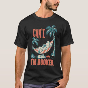 Camiseta Não posso. Estou Ocupado. Preguiçoso Fantasma em R