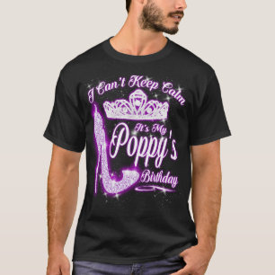 Camiseta Não posso ficar calmo. É o meu aniversário de pipo