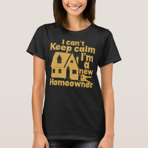 Camiseta Não posso ficar calmo, sou novo dono