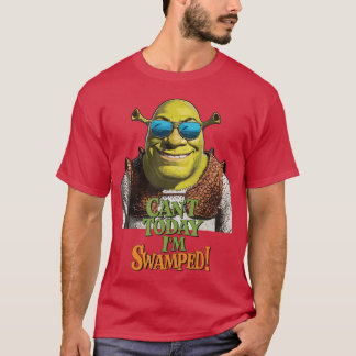 Camiseta Não posso hoje Estou Ocupado Shrek Personagem de D