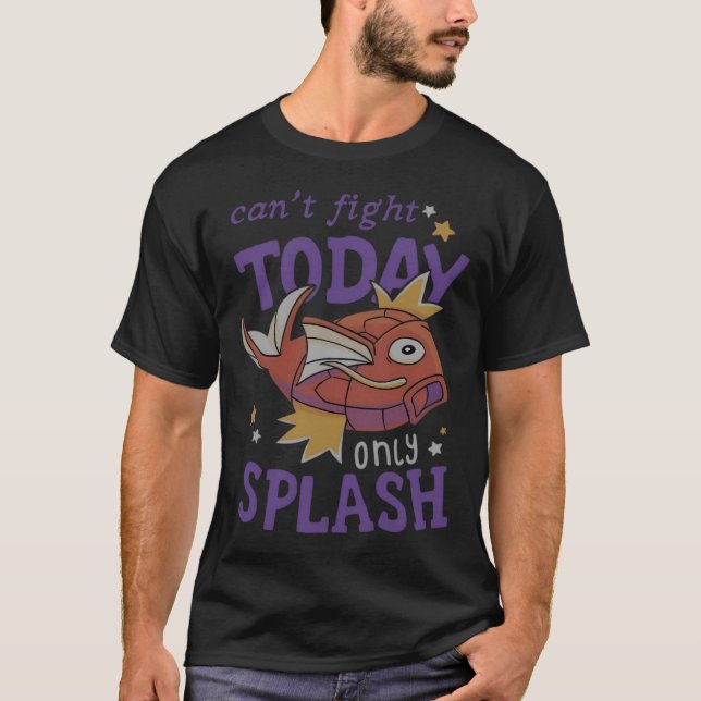 Camiseta Não posso lutar hoje (Frente)