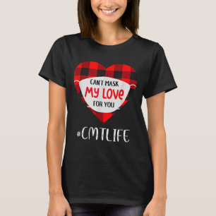 Camiseta Não Posso Mascarar Meu Amor Por Você Cmt Life Dia