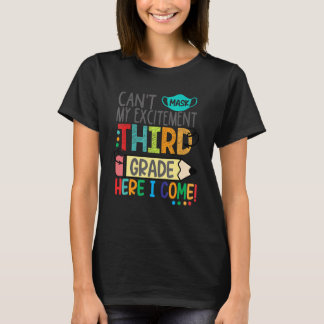 Camiseta Não posso mascarar meu Entusiasmo do terceiro ano