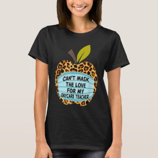Camiseta Não posso mascarar o amor pelo meu professor de cr