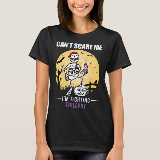 Camiseta Não posso me assustar... Alô do Defensor da Consci (Frente)